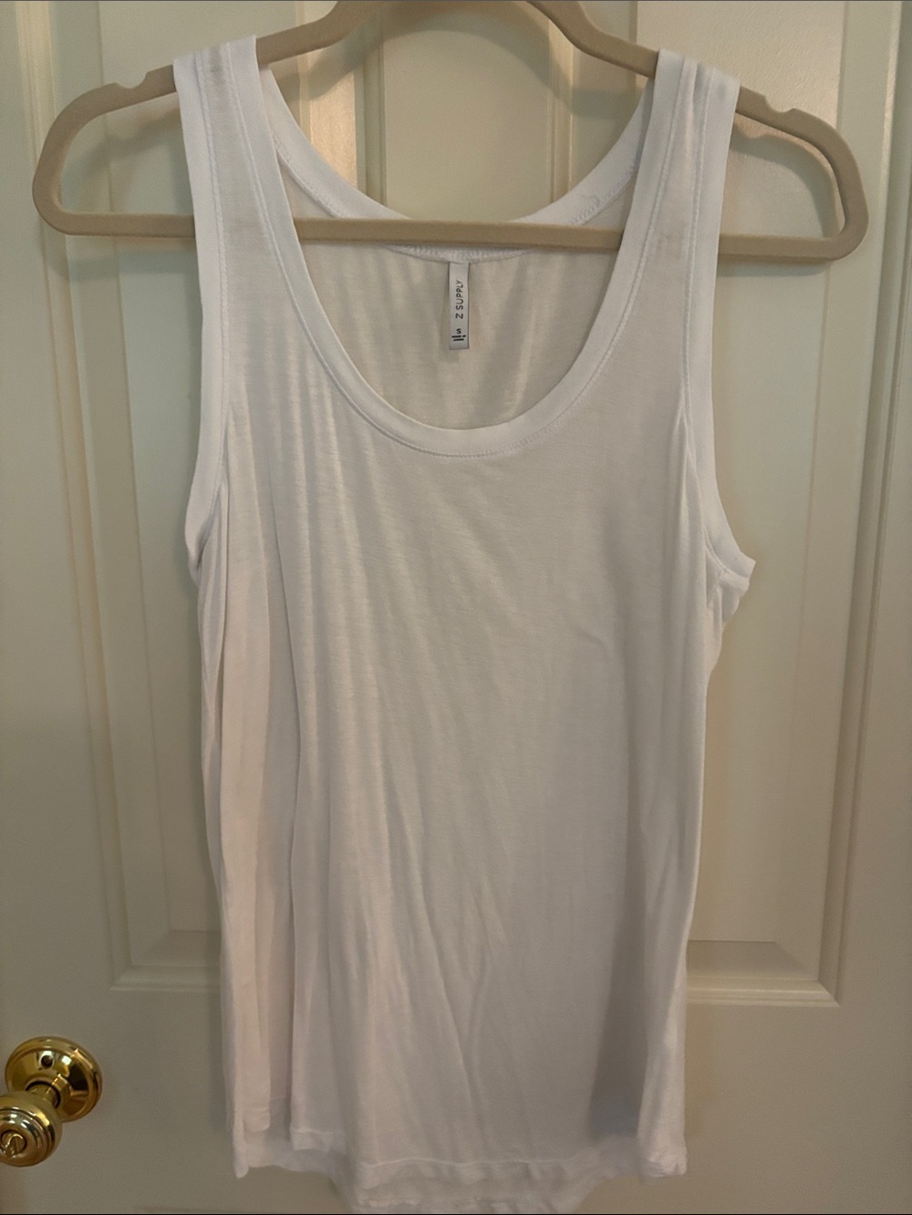 Z Supply White flowy tank top S